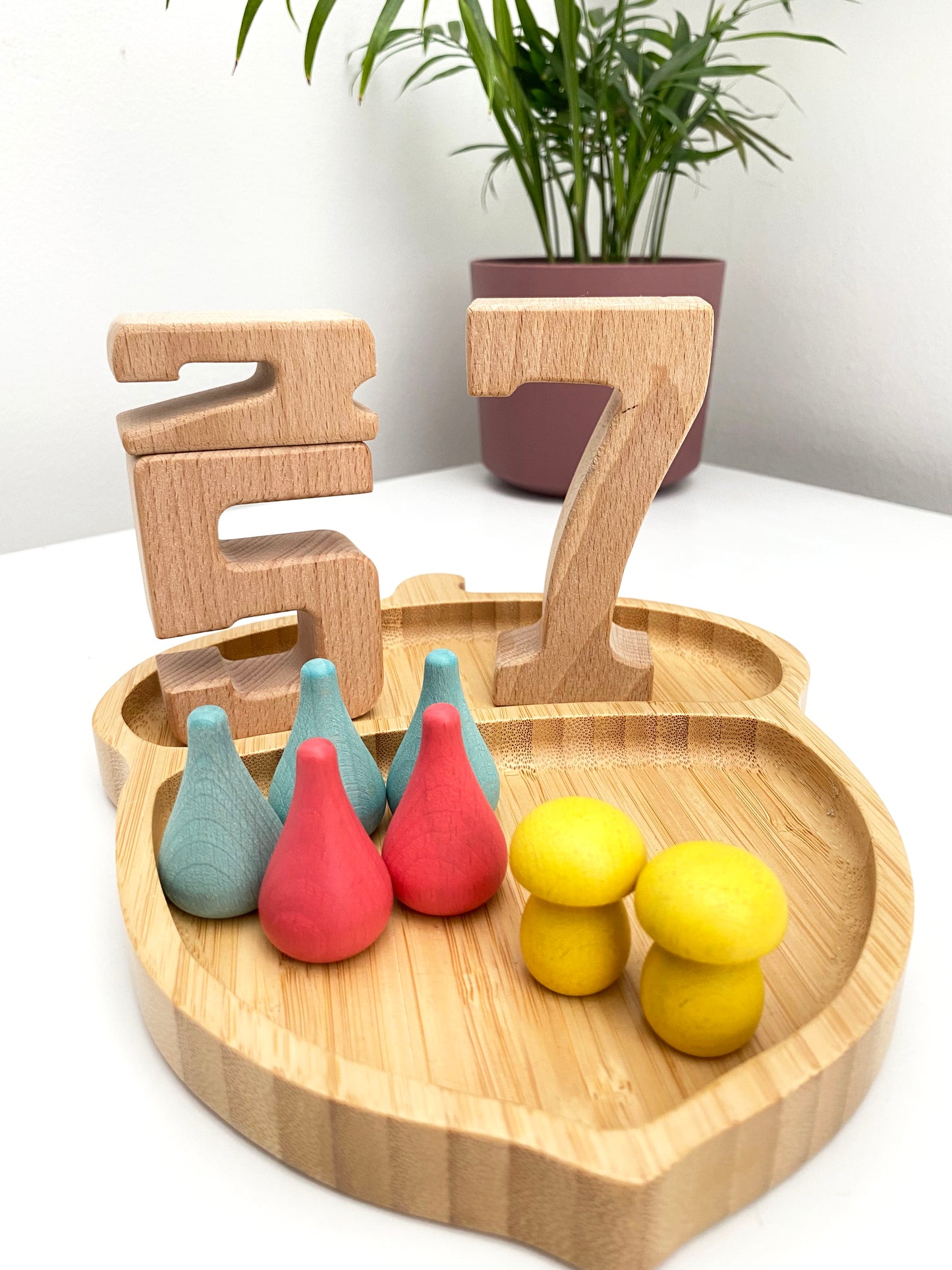 Number blocks (woodie numbers)