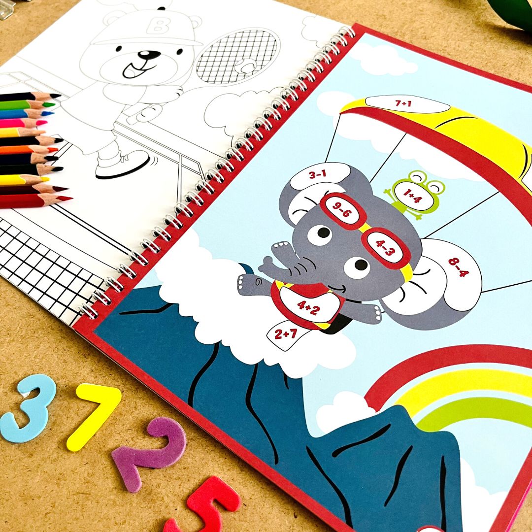 Felfedezem a számolást matricákkal