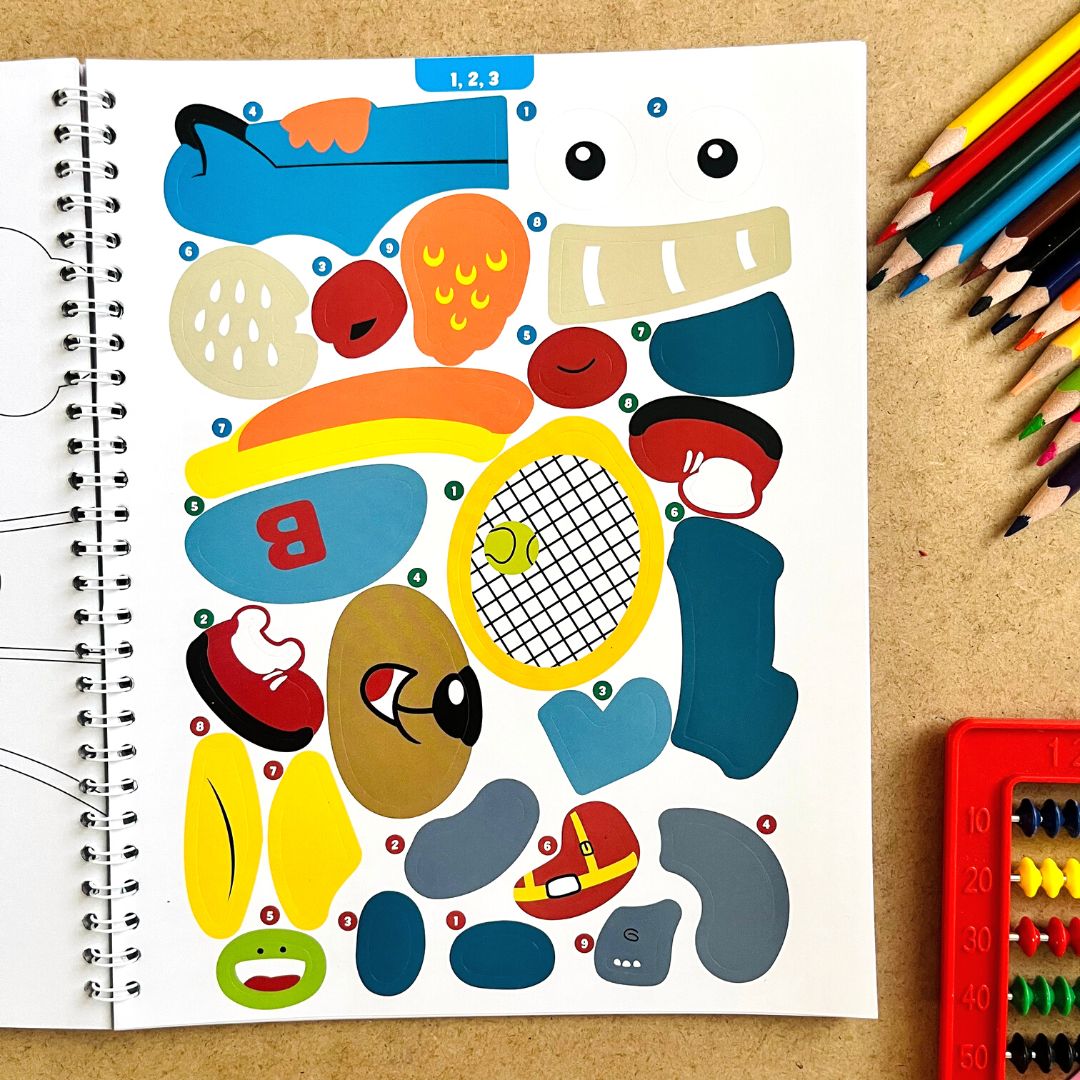 Felfedezem a számolást matricákkal