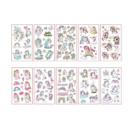 Ideiglenes tetoválás - Varázslatos egyszarvú