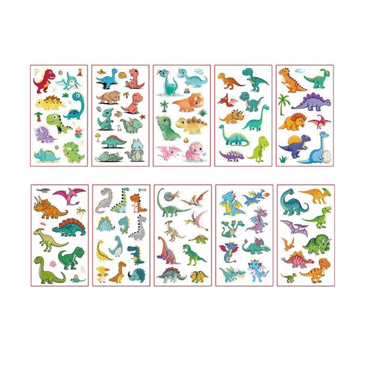 Ideiglenes tetoválás - Dinoszauruszok