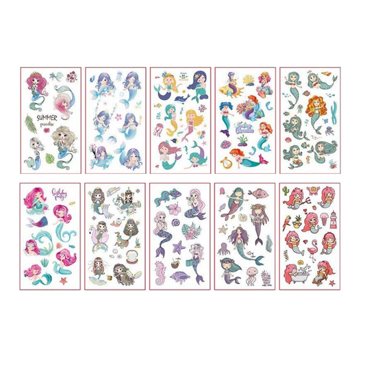 Ideiglenes tetoválás - Sellők