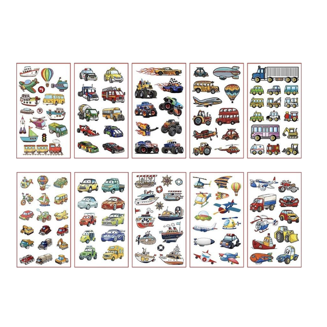 Ideiglenes tetoválás - Járművek