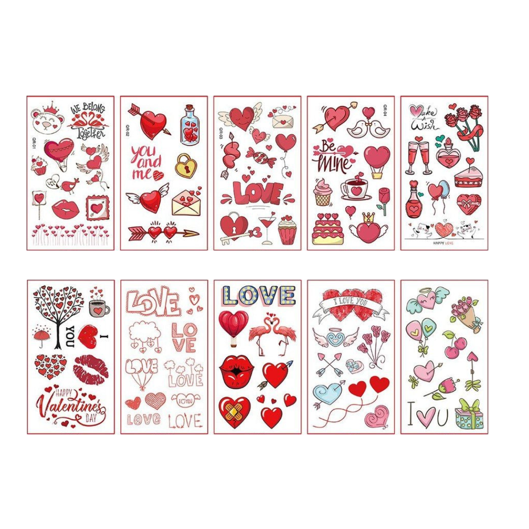 Ideiglenes tetoválás - Szeretlek!