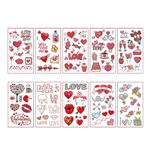 Ideiglenes tetoválás - Szeretlek!