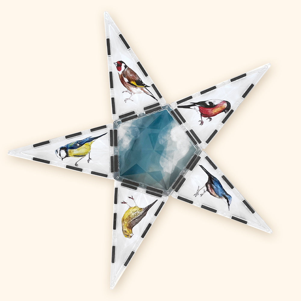 COLORMAG CLEAR - átlátszó mágneses építőkészlet