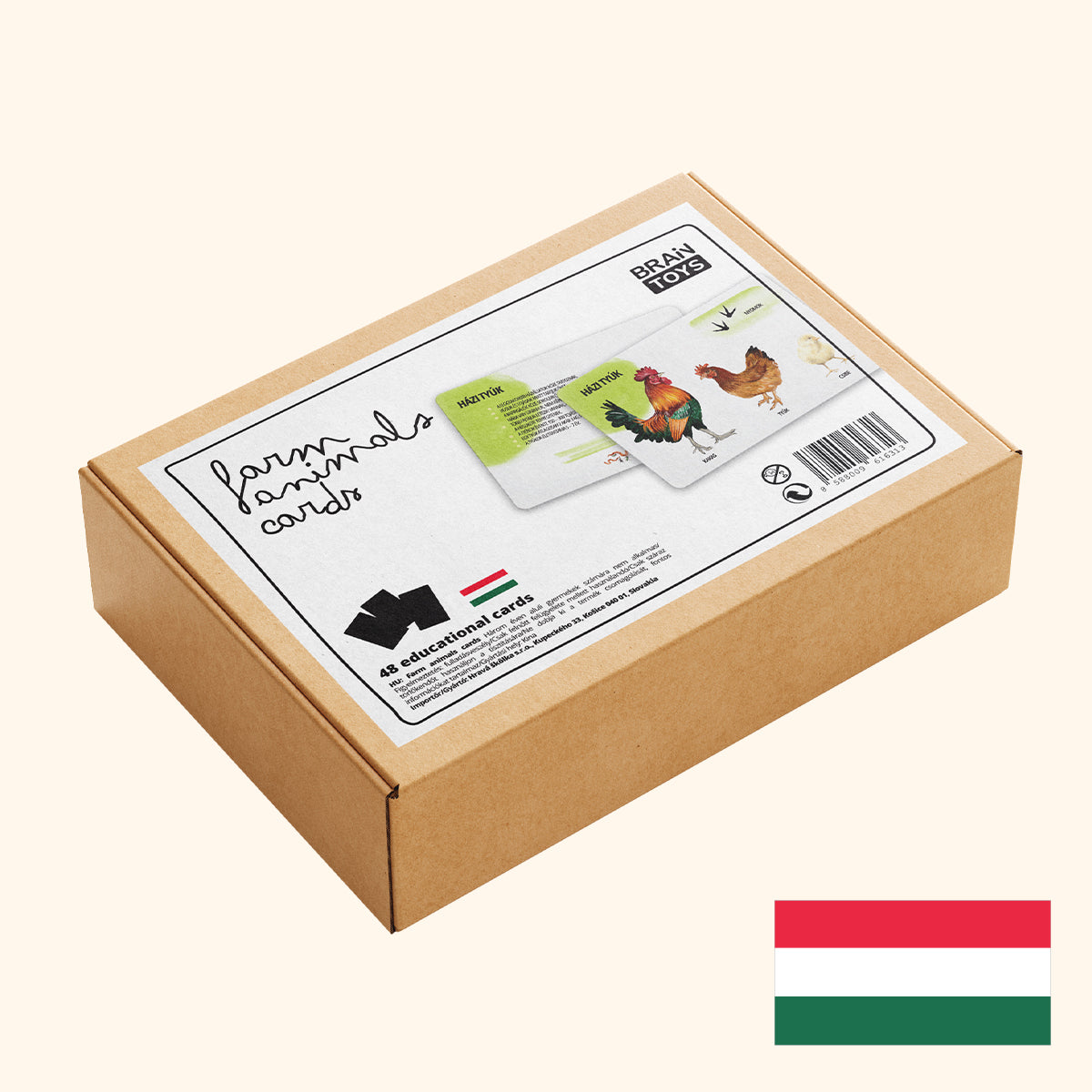 Oktató kártyakészlet - Háziállatok