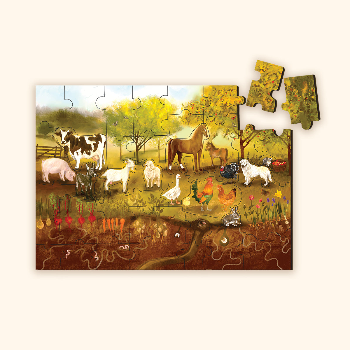 Padló puzzle - Farm