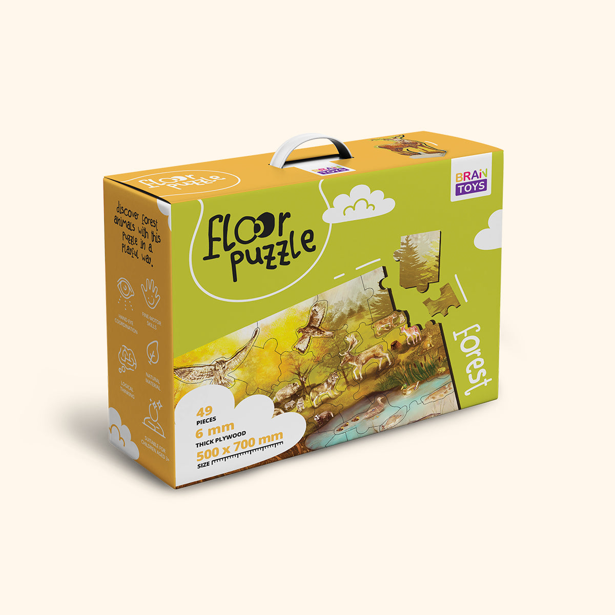 Padló puzzle - Erdő