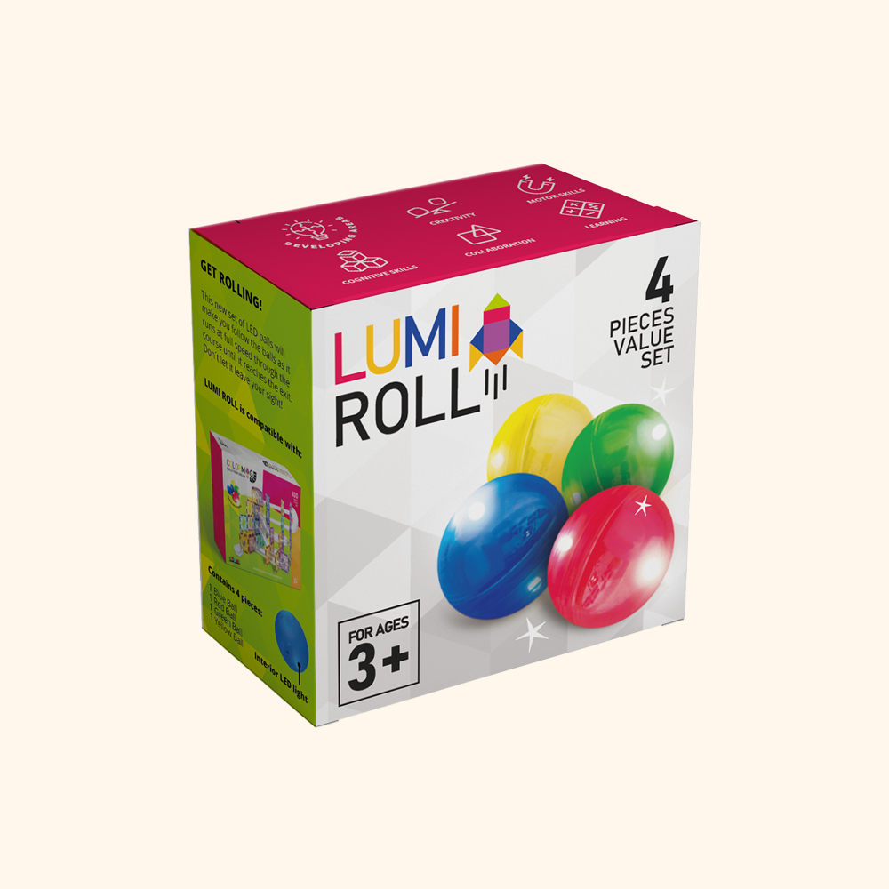 Villogó golyók LUMI ROLL