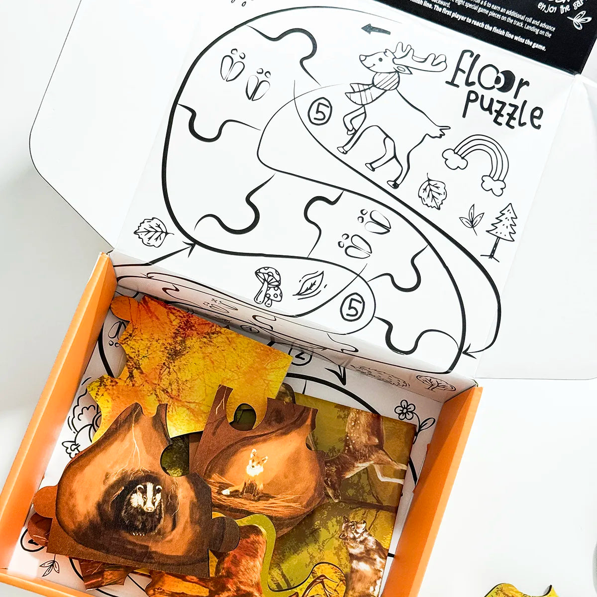 Padló puzzle - Erdő