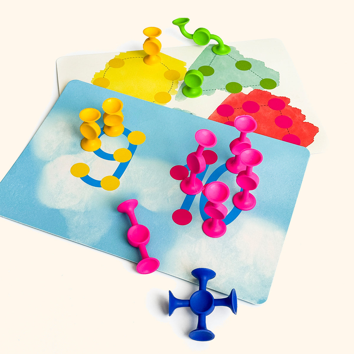 Rainbow Keepers 55 - tapadókorongos építőkészlet állatokkal