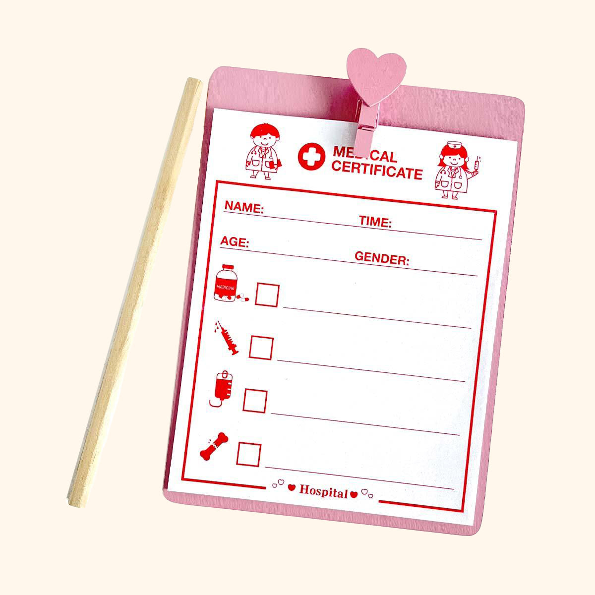 Orvosi készlet kis orvosoknak