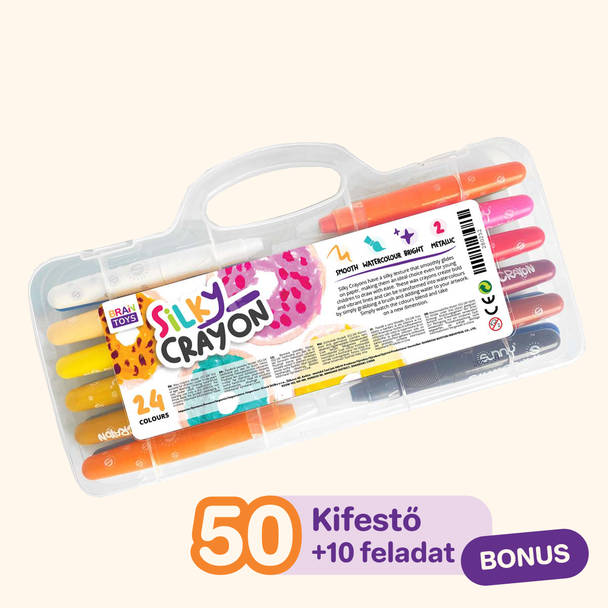 Silky Crayon viaszkréta