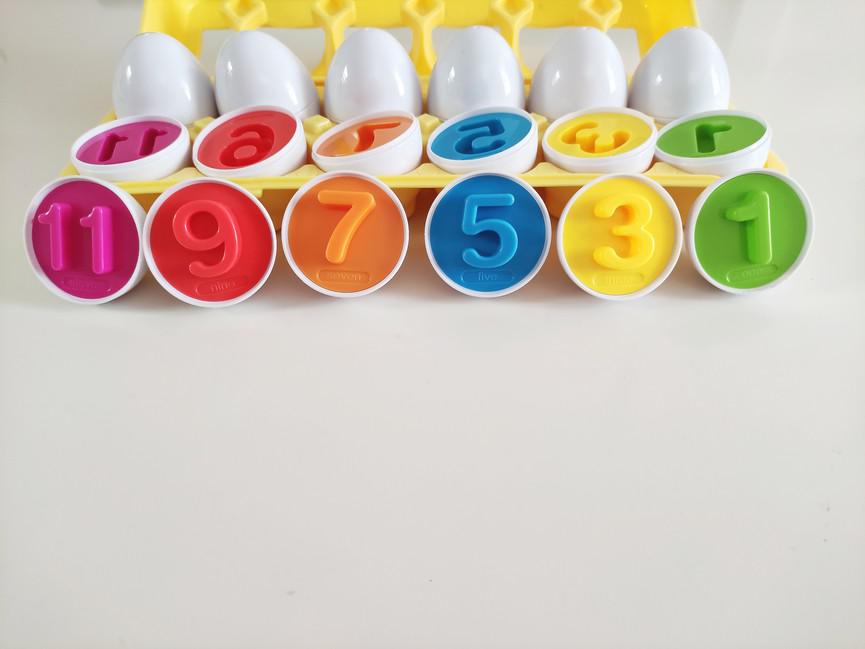 Smart Eggs Számok - összekpacsolható tojások