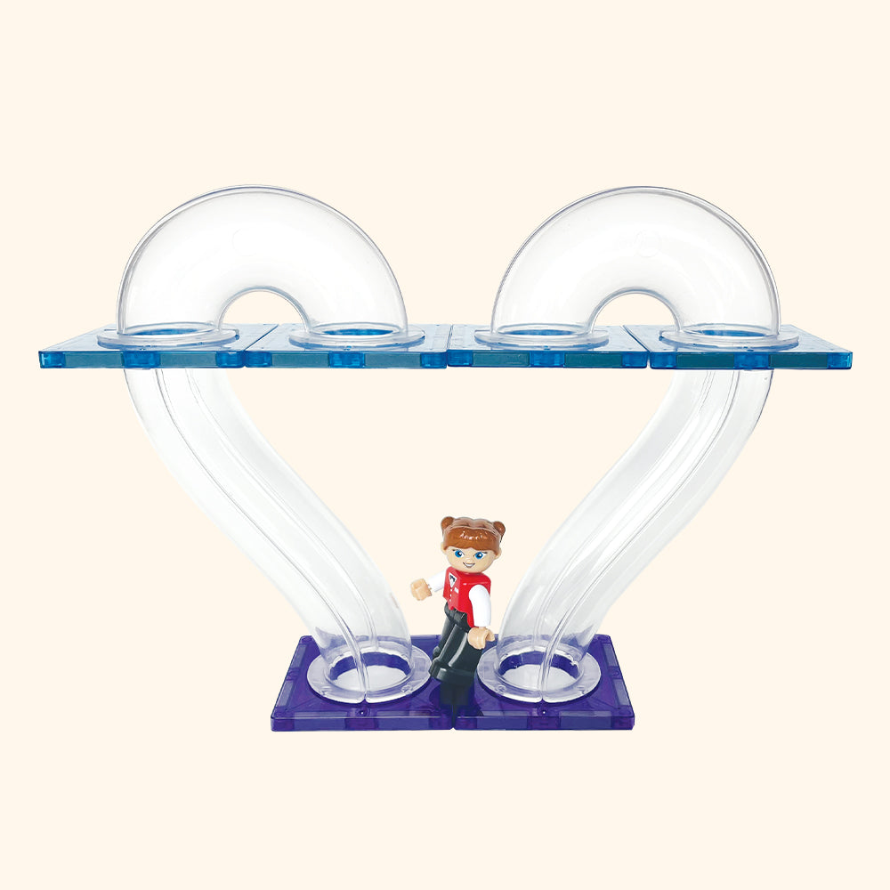 Mágneses építőkészlet COLORMAG TUBES