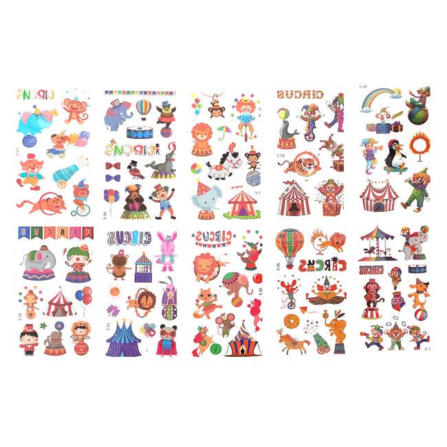 Ideiglenes tetoválás - Cirkusz