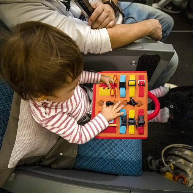 Baby busy board - Ábécé, év, óra, időjárás