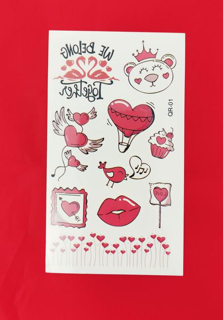 Ideiglenes tetoválás - Szeretlek!