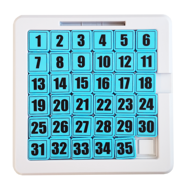 Mágneses tologatós számkirakó