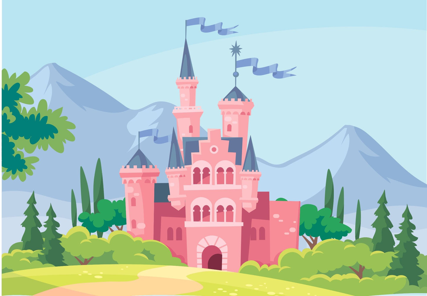 Újrafelhasználható matricák : Hercegnők és tündérek