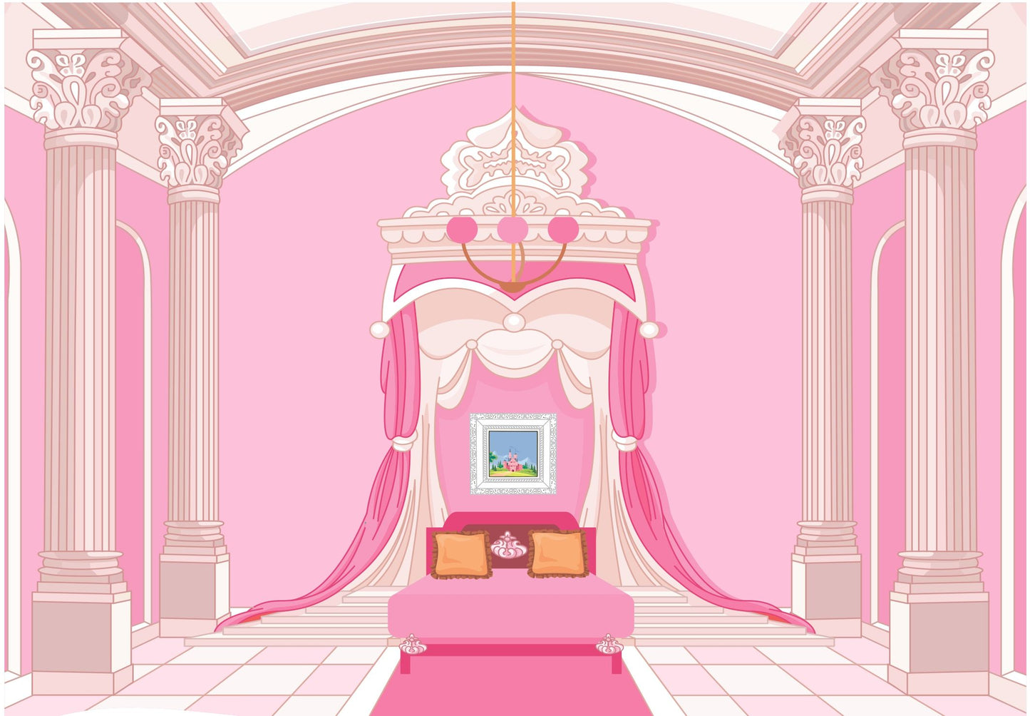 Újrafelhasználható matricák : Hercegnők és tündérek