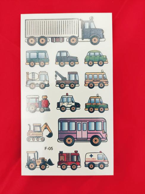 Ideiglenes tetoválás - Járművek