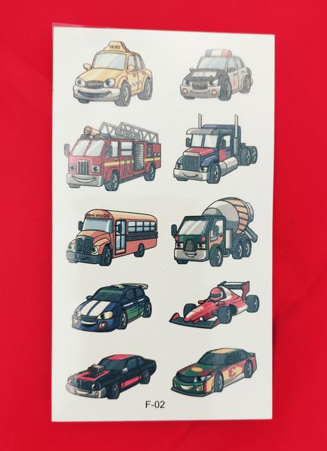 Ideiglenes tetoválás - Járművek