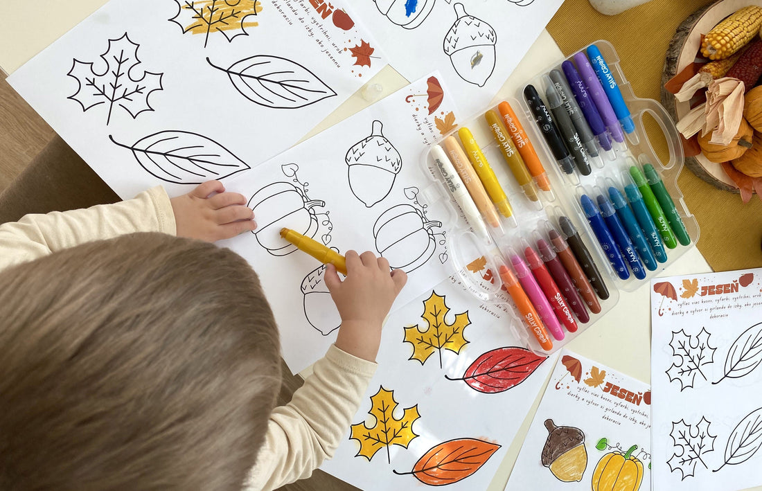 Fedezd fel a gondtalan alkotás világát a Silky Crayon ujjfestékeivel és viaszkrétáival