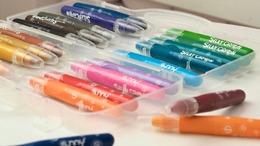 Éld át a színek varázslatát a Silky crayon zsírkrétákkal! Itt van 5 ok, amiért érdemes kipróbálni