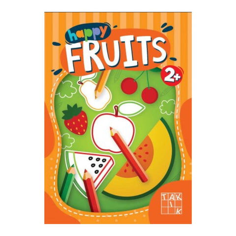 Happy Fruits színező