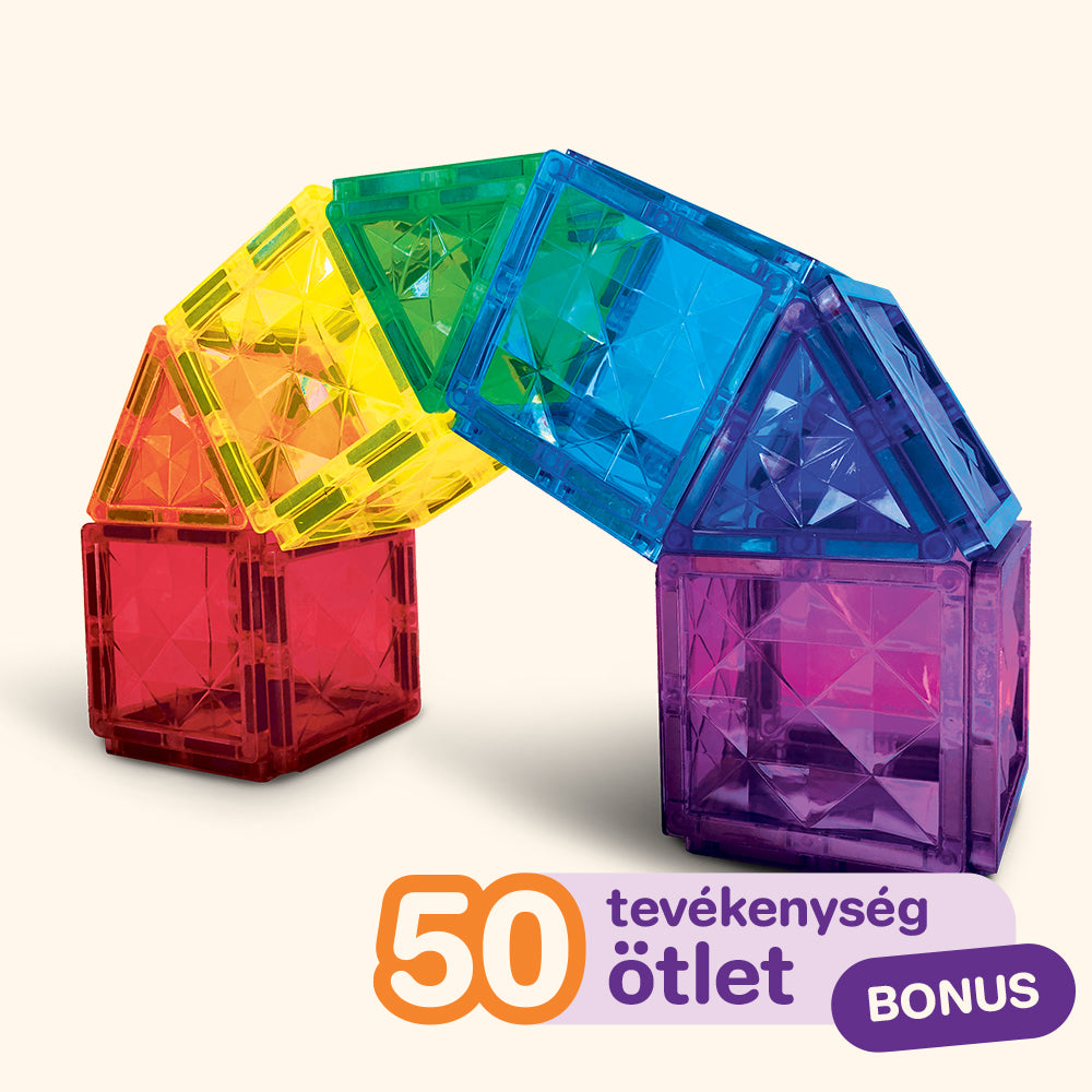 Mágneses építőkészlet COLORMAG 60 - classic