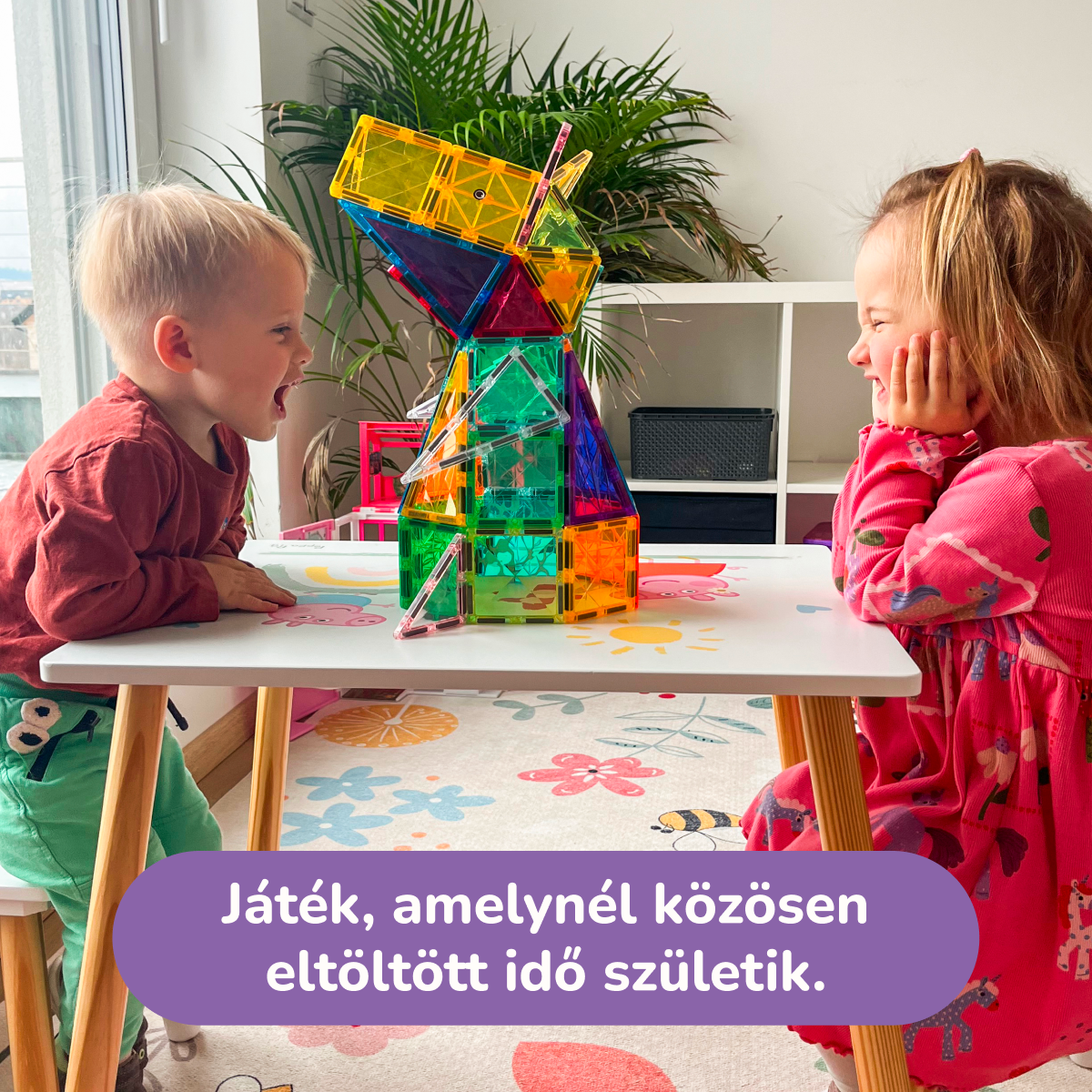 COLORMAG - Mágneses építőkészlet 100 db-os