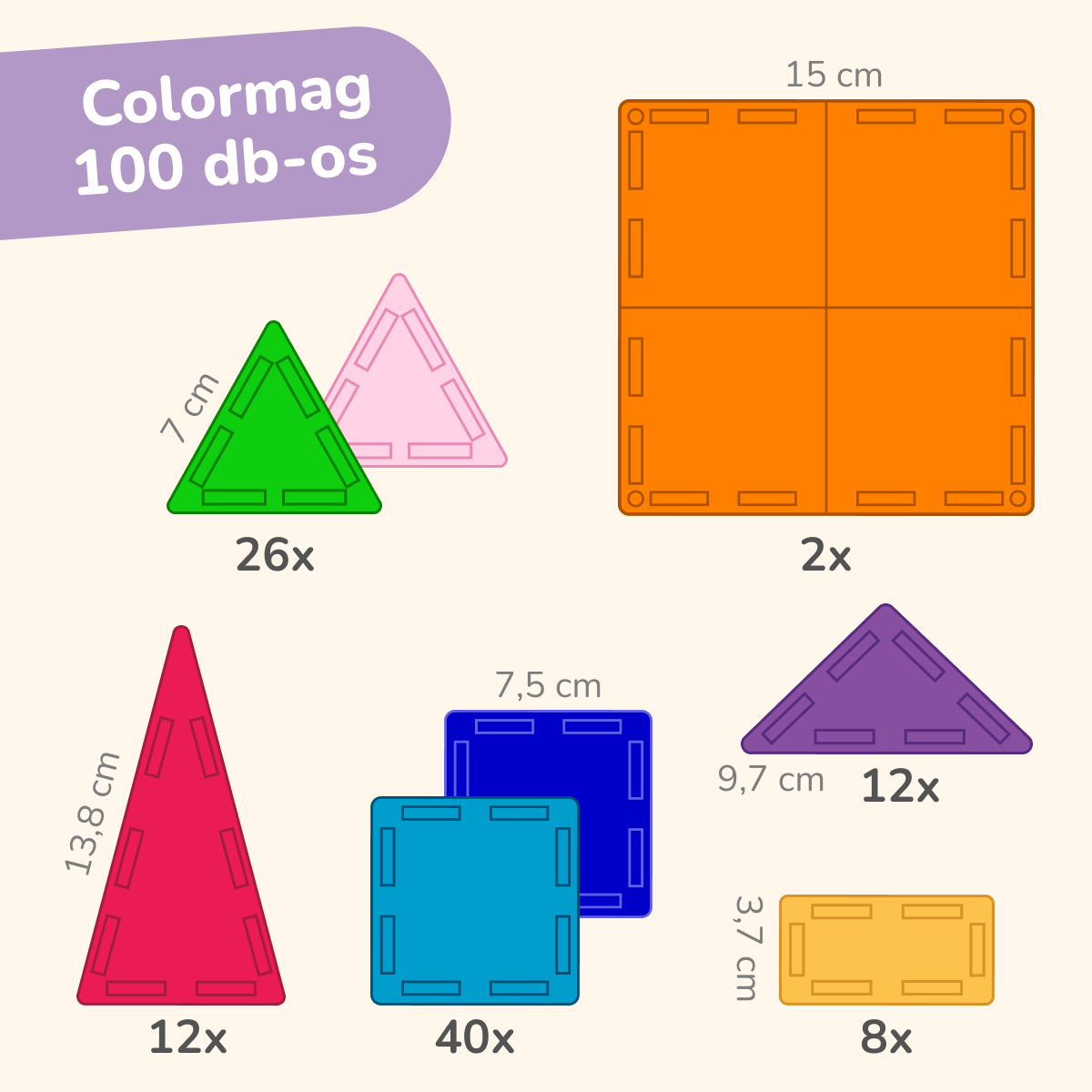 Colormag Tubes + 100 db-os - KIÁRUSÍTÁS