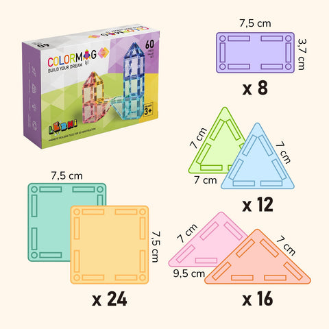 Colormag 60 CLASSIC + 60 PASZTELL INGYEN