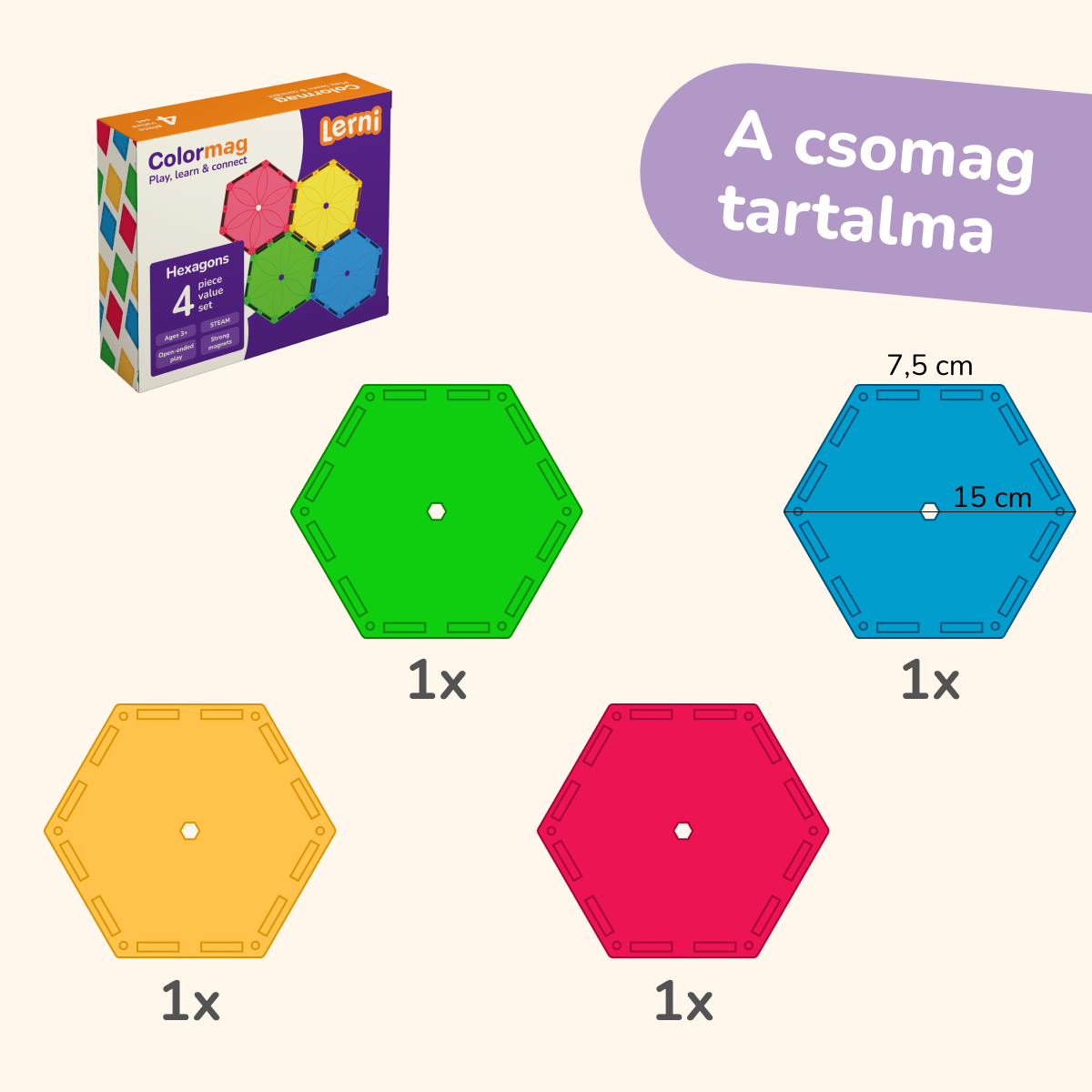 Colormag Hexagons