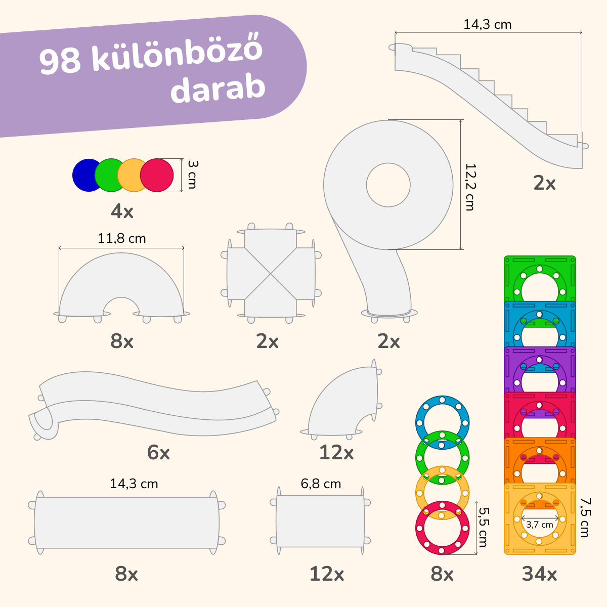 Colormag Tubes