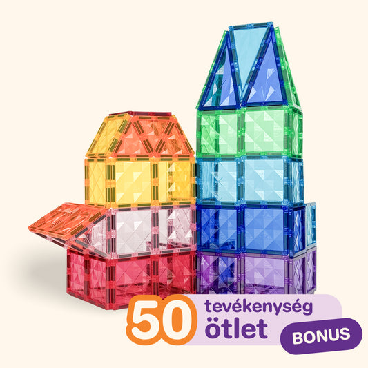 COLORMAG - Mágneses építőkészlet 100 db-os