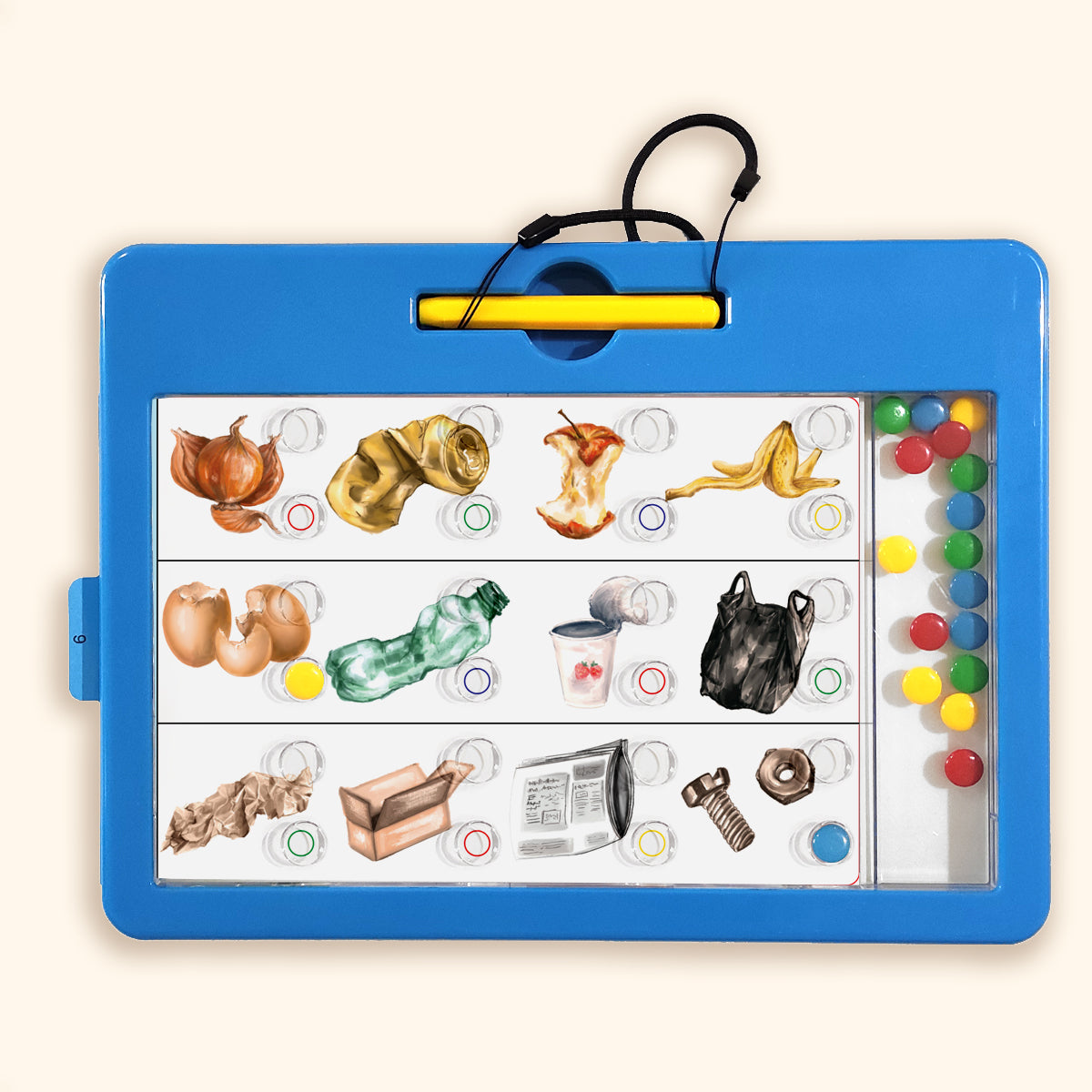 Logidots kártyák -  Hulladékválogatás