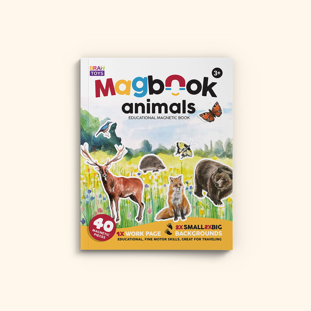 MAGBOOK- mágneses könyv - állatok és természet