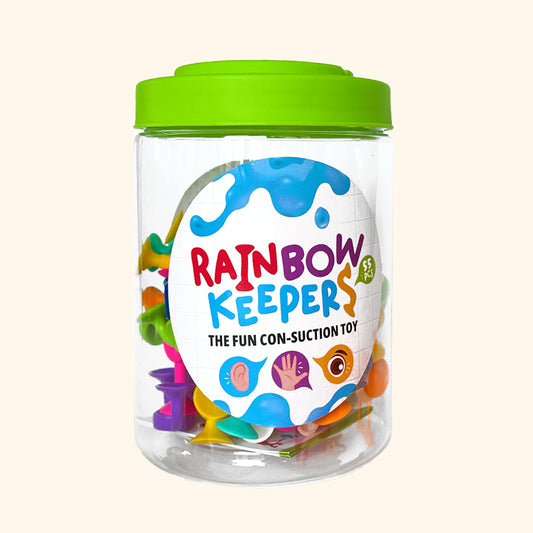 Rainbow Keepers 55 - tapadókorongos építőkészlet állatokkal