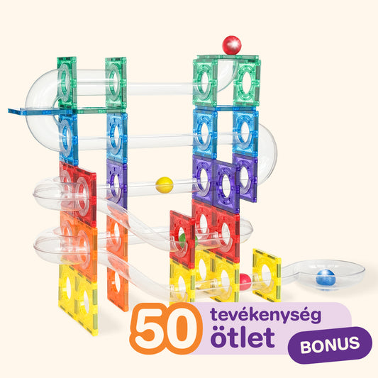 Mágneses építőkészlet COLORMAG TUBES