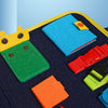 Baby busy board - Óra és puzzle