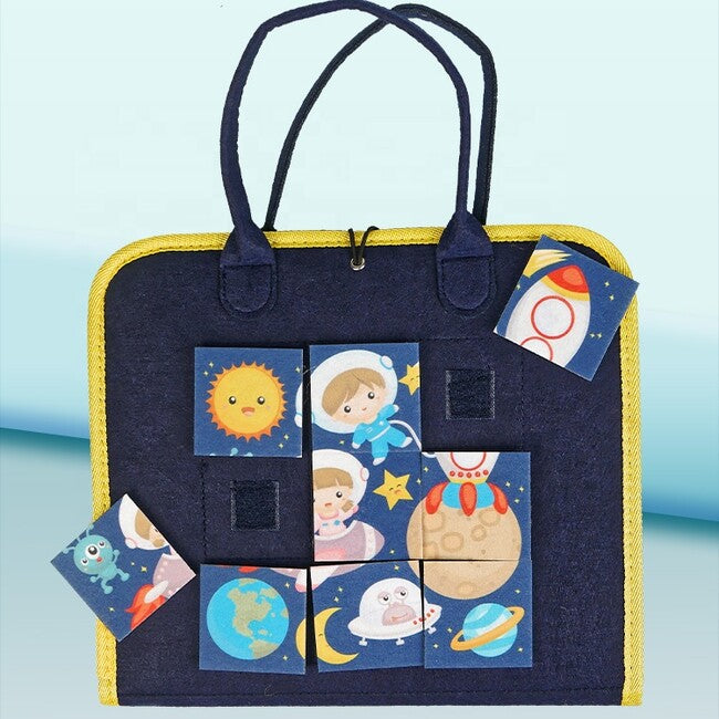 Baby busy board - Óra és puzzle